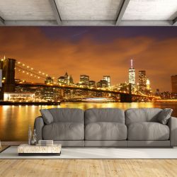 T0851 Wallpaper New York - Brooklyn Bridge