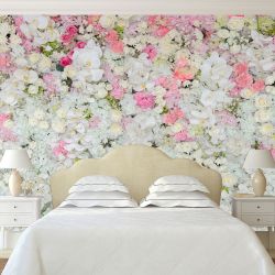 T9064 Wallpaper Wall of flowers