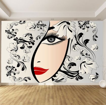 T9051 Wallpaper Baeutiful girl