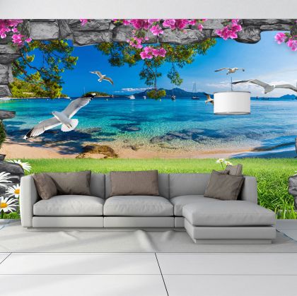 T9087 Wallpaper Fabulous sea view