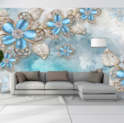 T9094 Wallpaper 3D Jewelry 