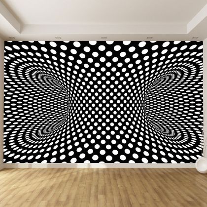T9098 Wallpaper Abstract black and white