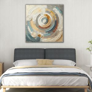 Painting abstract woman face