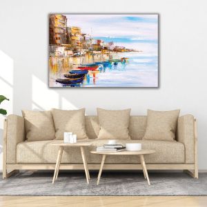 1128 Wall art decoration Pier - abstract seascape