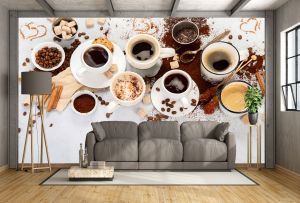 T9355 Wallpaper Aromatic coffee