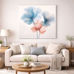 1141 Wall art decoration Transparent tenderness