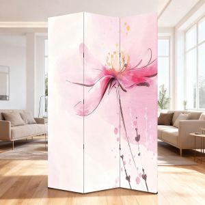 P9279 Decorative Screen Room divider Delicate flower (3,4,5 or 6 panels)