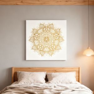 Картина Златна Мандала за спалня 1138 