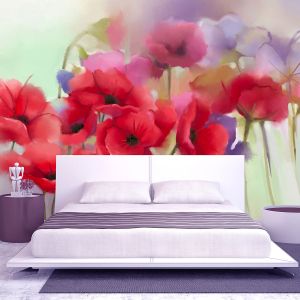 T0240 Wallpaper Poppies
