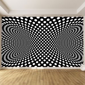 T9098 Wallpaper Abstract black and white