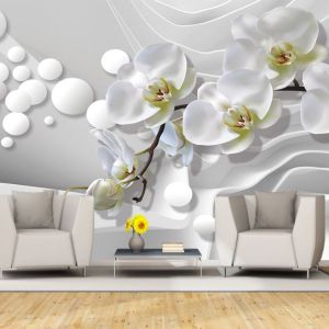 T9216 3D Wallpaper Orchids