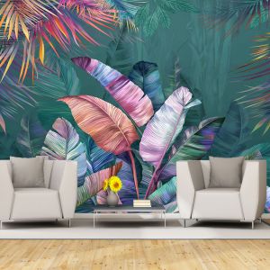 T9281 Wallpaper Tropical leaves