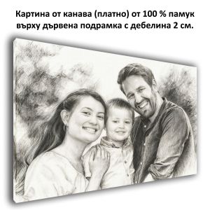 1155 PASTEL PORTRAIT - A memory that lives in the interior