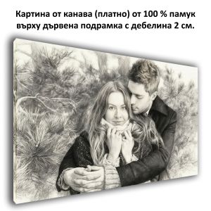 1155 PASTEL PORTRAIT - A memory that lives in the interior