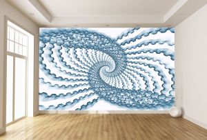 T9251 Фототапет 3D абстракция Спирали