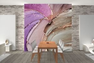 T9248 Wallpaper Abstraction with flowing colors