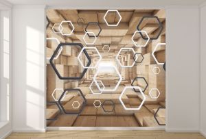 T9240 Wallpaper 3D abstraction Тunnel