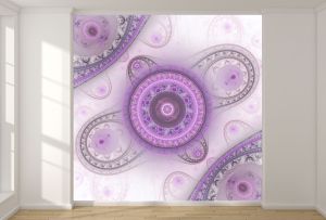 T9096 Wallpaper Abstraction in purple