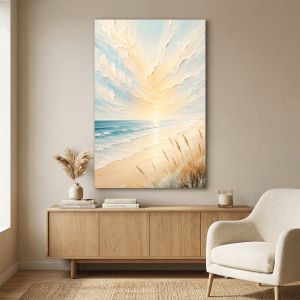 1182 Ocean Whisper – Modern Coastal Wall Art