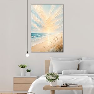 1182 Ocean Whisper – Modern Coastal Wall Art