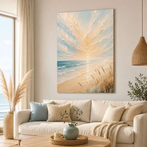 1182 Ocean Whisper – Modern Coastal Wall Art