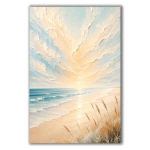 1182 Ocean Whisper – Modern Coastal Wall Art