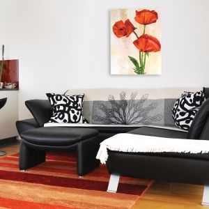 0010 Wall art decoration Art red poppies